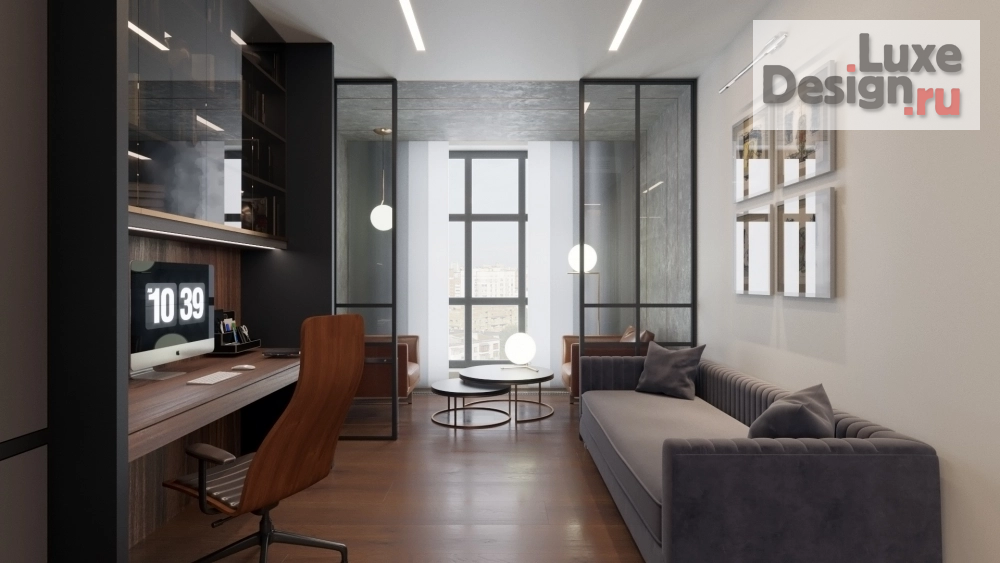 Дизайн интерьера четырехкомнатной квартиры "Проект квартиры для семьи в ЖК Уфимский кремль" (фото 9) от дизайнера Бюро дизайна №1 Дизайн интерьера четырехкомнатной квартиры "Проект квартиры для семьи в ЖК Уфимский кремль" (фото 9)