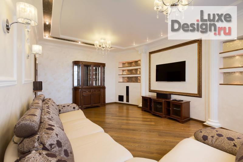 Дизайн интерьера четырехкомнатной квартиры "Проект квартиры 140 кв.м." (фото 2)