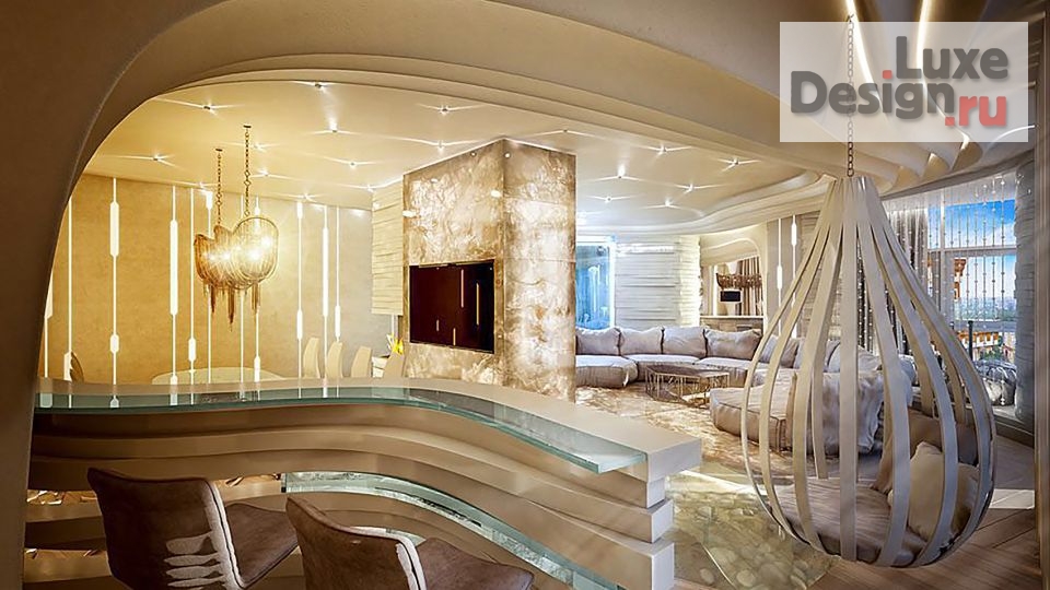 Дизайн интерьера гостиной "Проект гостиной" (фото 2)