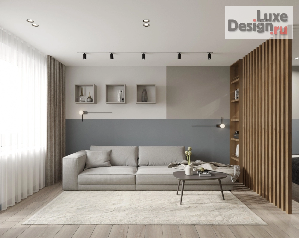 Дизайн интерьера однокомнатной квартиры "ДИЗАЙН ПРОЕКТ ОДНОКОМНАТНОЙ КВАРТИРЫ В ДОЛГОПРУДНОМ" (фото 21)