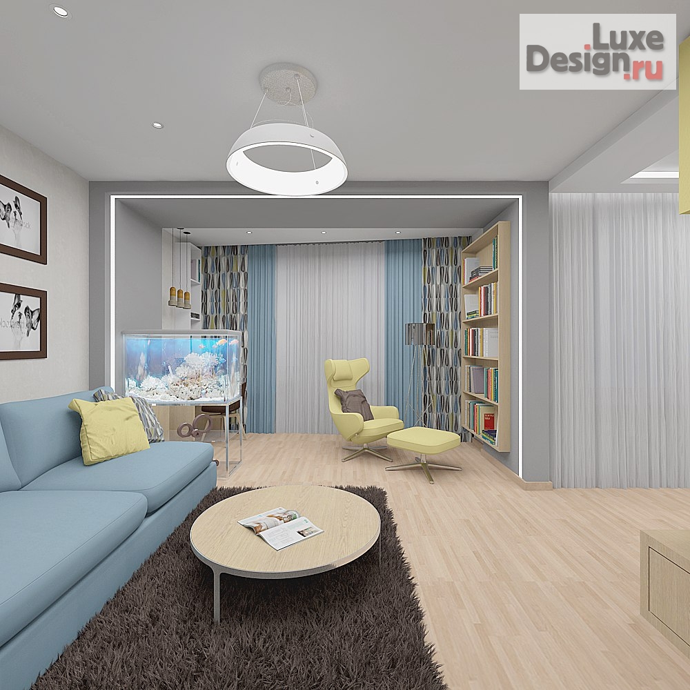Дизайн интерьера квартиры "Дизайн-проект квартиры" (фото 5)