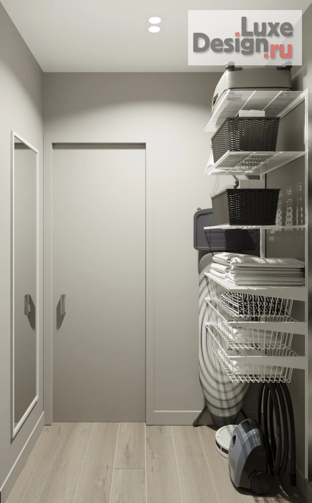 Дизайн интерьера однокомнатной квартиры "ДИЗАЙН ПРОЕКТ ОДНОКОМНАТНОЙ КВАРТИРЫ В ДОЛГОПРУДНОМ" (фото 5)