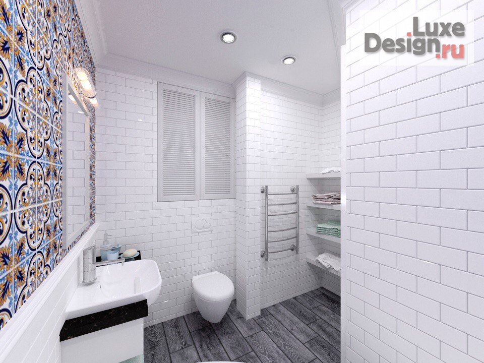 Дизайн интерьера трехкомнатной квартиры "Проект квартиры" (фото 7)