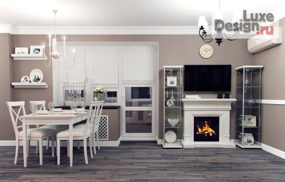 Дизайн интерьера трехкомнатной квартиры "Проект квартиры" (фото 1)