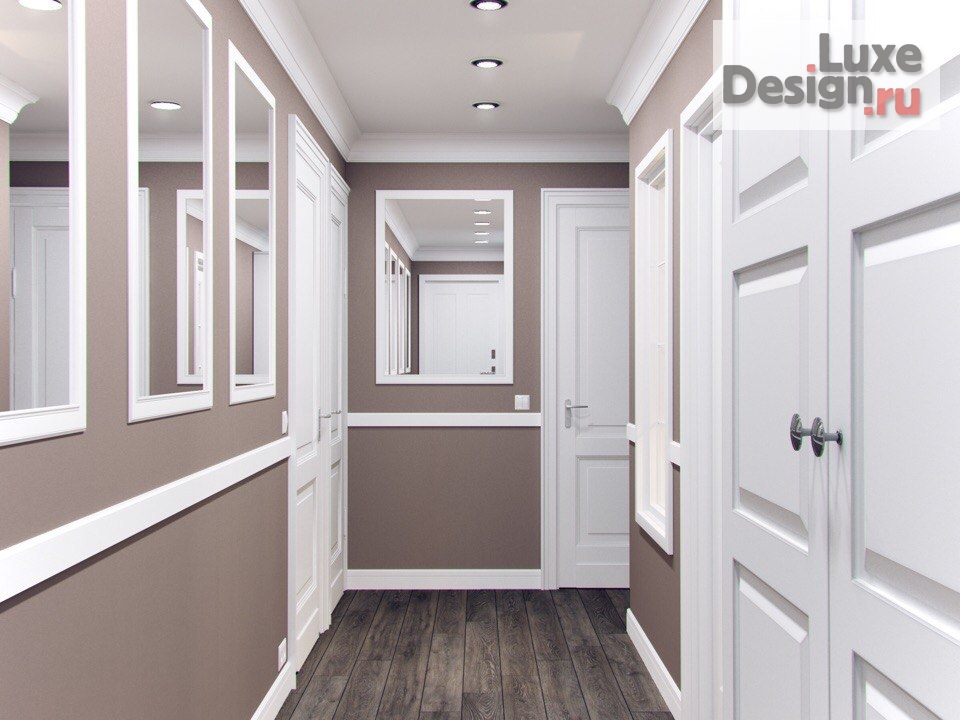 Дизайн интерьера трехкомнатной квартиры "Проект квартиры" (фото 6)