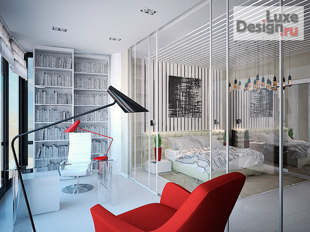 Дизайн интерьера квартиры студии "Дизайн частной квартиры" (фото 4)