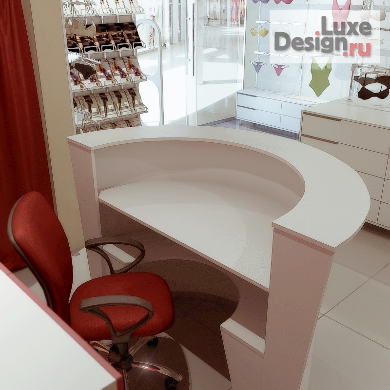 Дизайн интерьера бутика "Бутик женского белья" (фото 5)