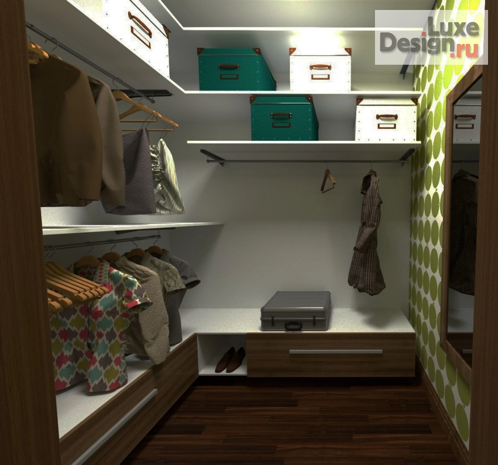 Дизайн интерьера трехкомнатной квартиры "Современный стиль.(Эклектика ).Зеленый мир." (фото 14)