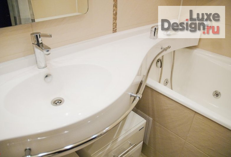 Дизайн интерьера ванной "Решения для маленьких санузлов." (фото 14)