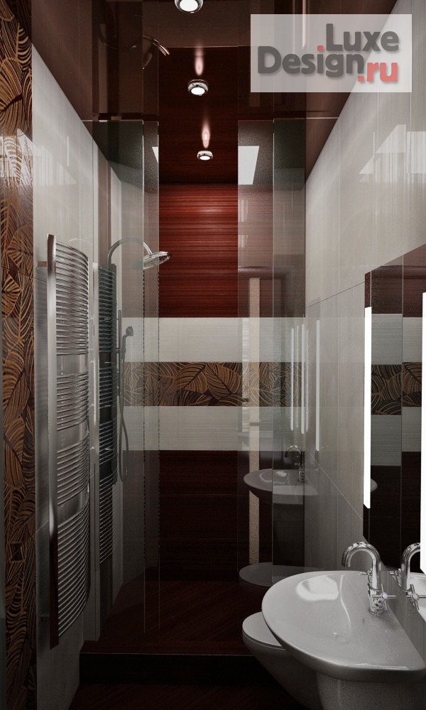 Дизайн интерьера ванной "Решения для маленьких санузлов." (фото 2)