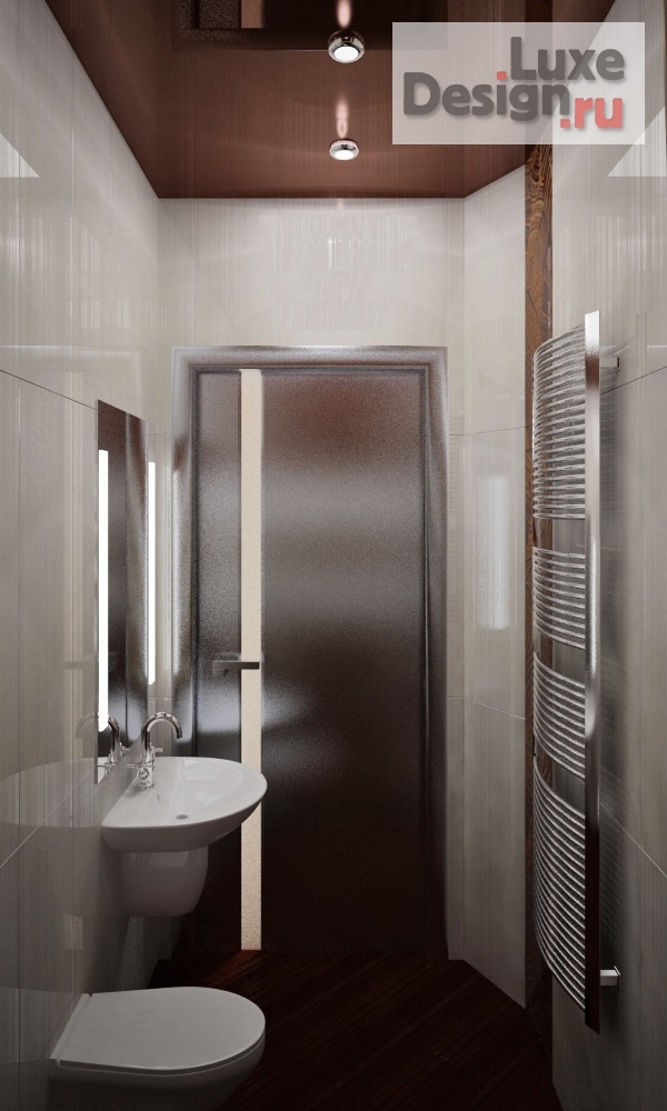 Дизайн интерьера ванной "Решения для маленьких санузлов." (фото 3)