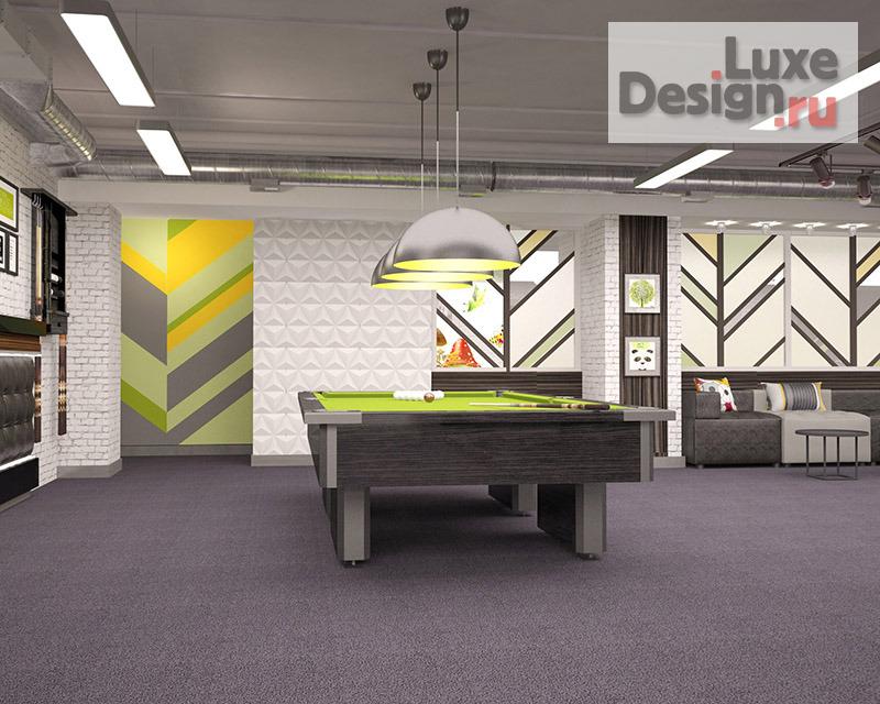 Общественная архитектура "дизайн интерьера семейного клуба" (фото 2)
