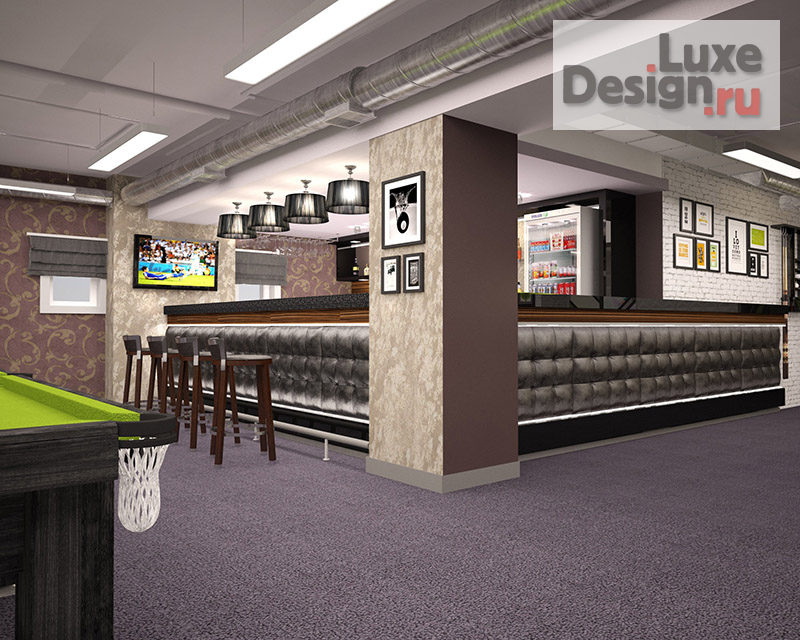 Общественная архитектура "дизайн интерьера семейного клуба" (фото 4)