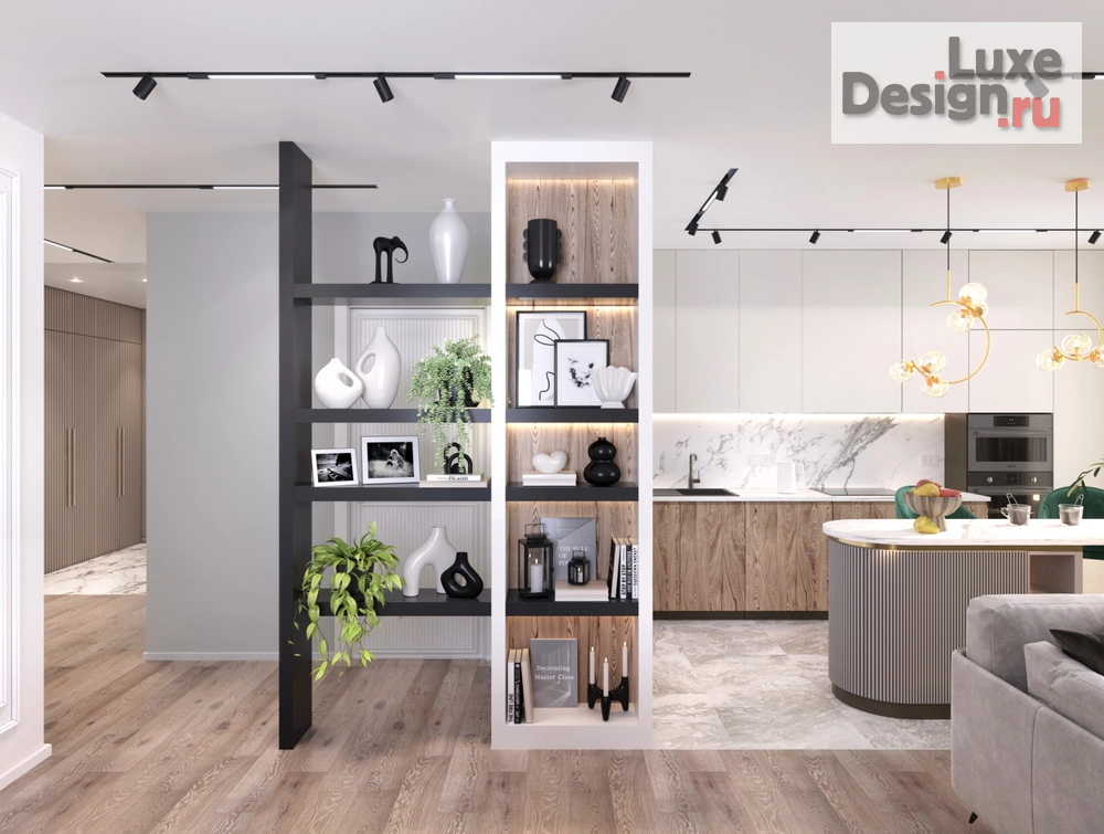 Дизайн интерьера квартиры "Дизайн-проект квартиры общей площадью 94,0 м2" (фото 7)