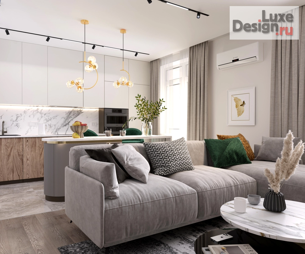 Дизайн интерьера квартиры "Дизайн-проект квартиры общей площадью 94,0 м2" (фото 6)