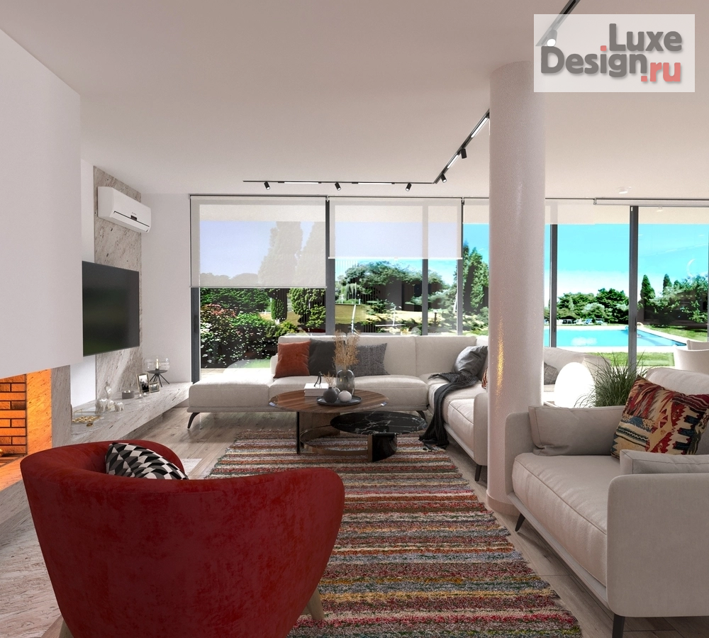 Частная архитектура "ДИЗАЙН-ПРОЕКТ интерьеров дома в Испании (Барселона) общей площадью 228 м2" (фото 12)