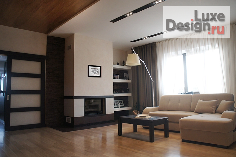 Дизайн интерьера загородного дома "дизайн интерьера загородного дома площадью 318,5 кв.м." (фото 1)