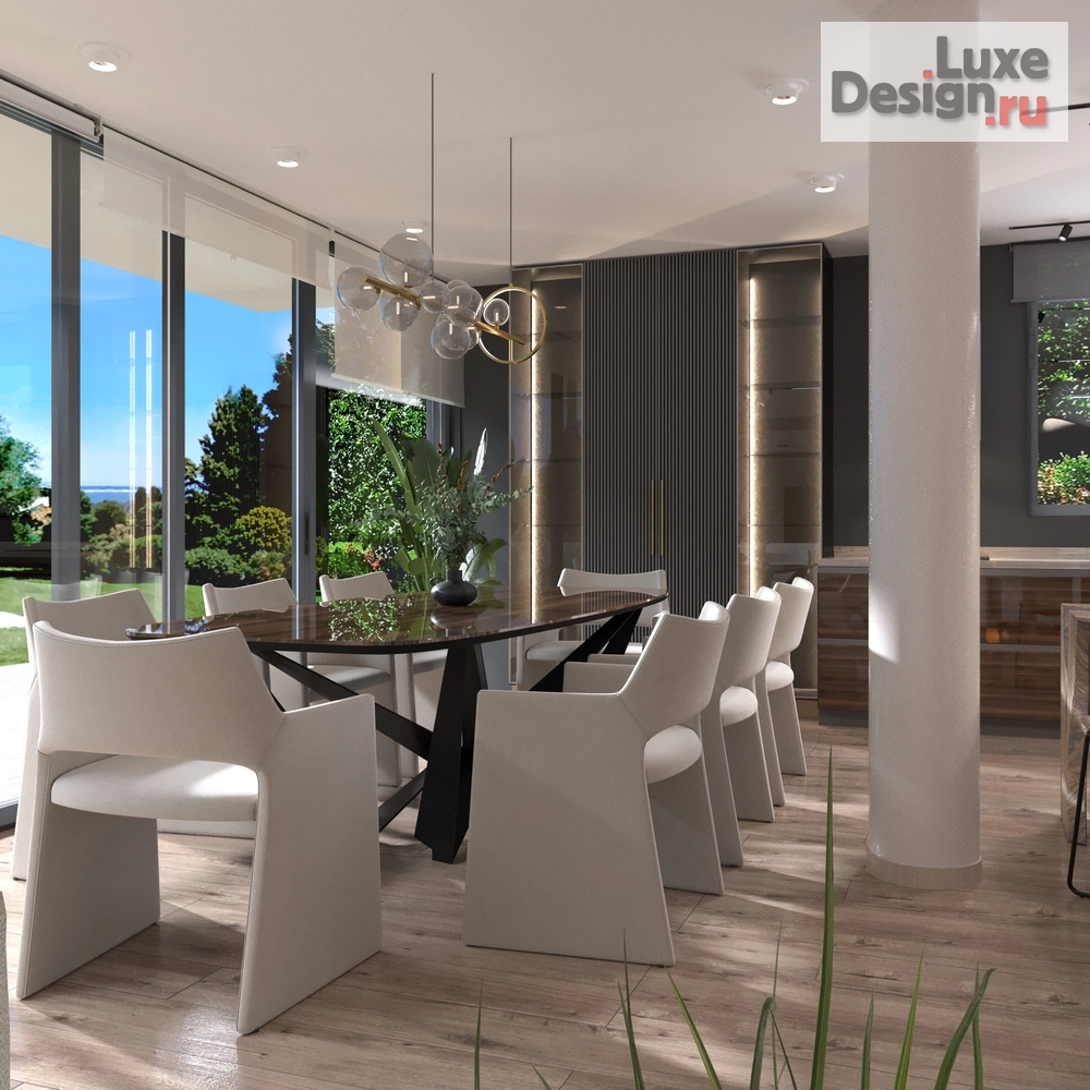 Частная архитектура "ДИЗАЙН-ПРОЕКТ интерьеров дома в Испании (Барселона) общей площадью 228 м2" (фото 10)