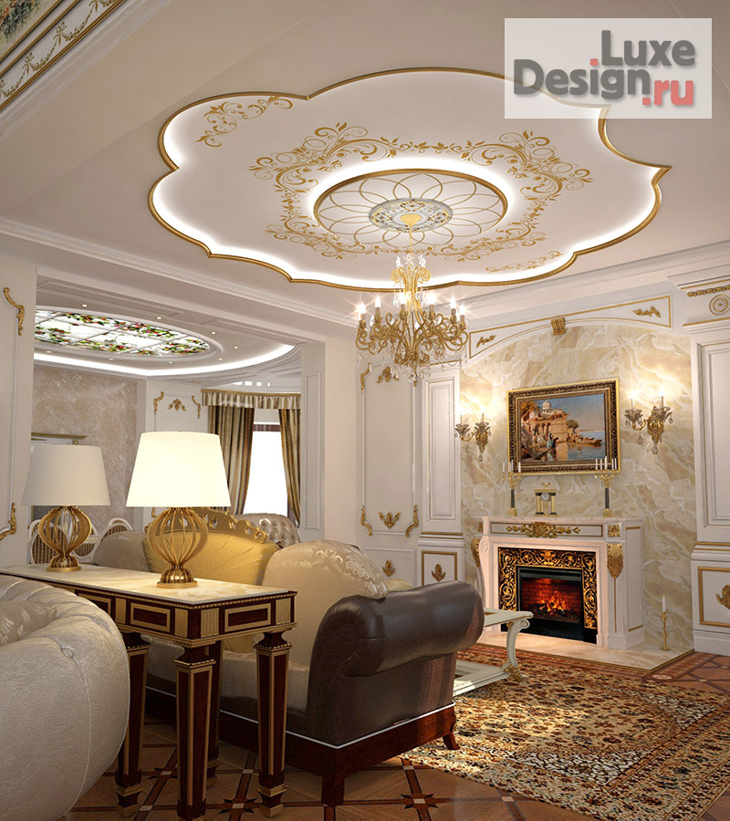 Дизайн интерьера загородного дома "дизайн интерьера загородного дома площадью 300 кв.м." (фото 8)