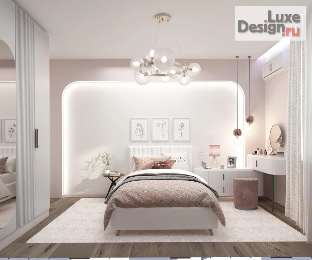 Дизайн интерьера квартиры "Дизайн интерьера квартиры площадью 108 м2 в Уфе" (фото 12)