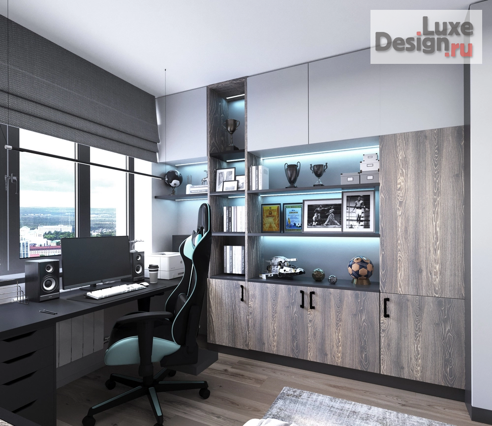 Дизайн интерьера квартиры "Дизайн интерьера квартиры площадью 108 м2 в Уфе" (фото 16)