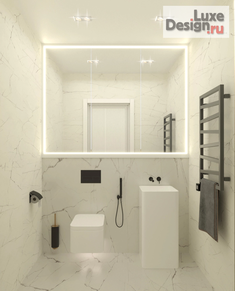 Дизайн интерьера квартиры "Дизайн-проект квартиры общей площадью 94,0 м2" (фото 13)