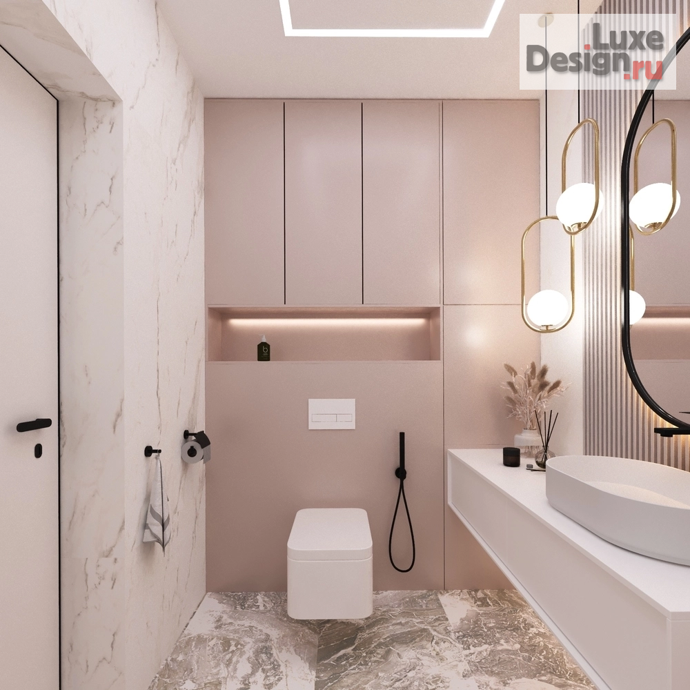 Дизайн интерьера квартиры "Дизайн интерьера квартиры площадью 108 м2 в Уфе" (фото 19)