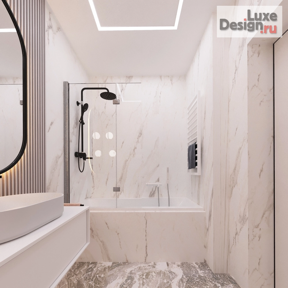 Дизайн интерьера квартиры "Дизайн интерьера квартиры площадью 108 м2 в Уфе" (фото 20)