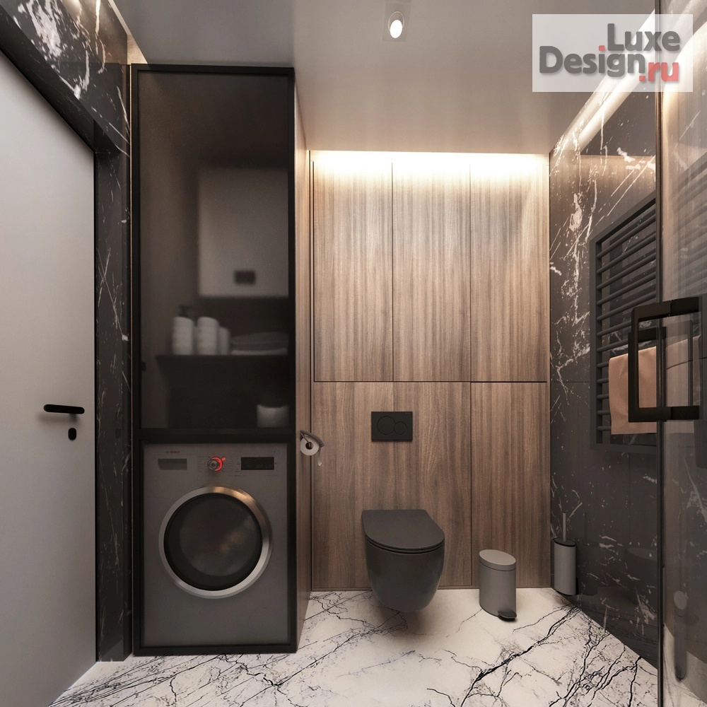 Дизайн интерьера квартиры "Дизайн интерьера квартиры площадью 108 м2 в Уфе" (фото 22)