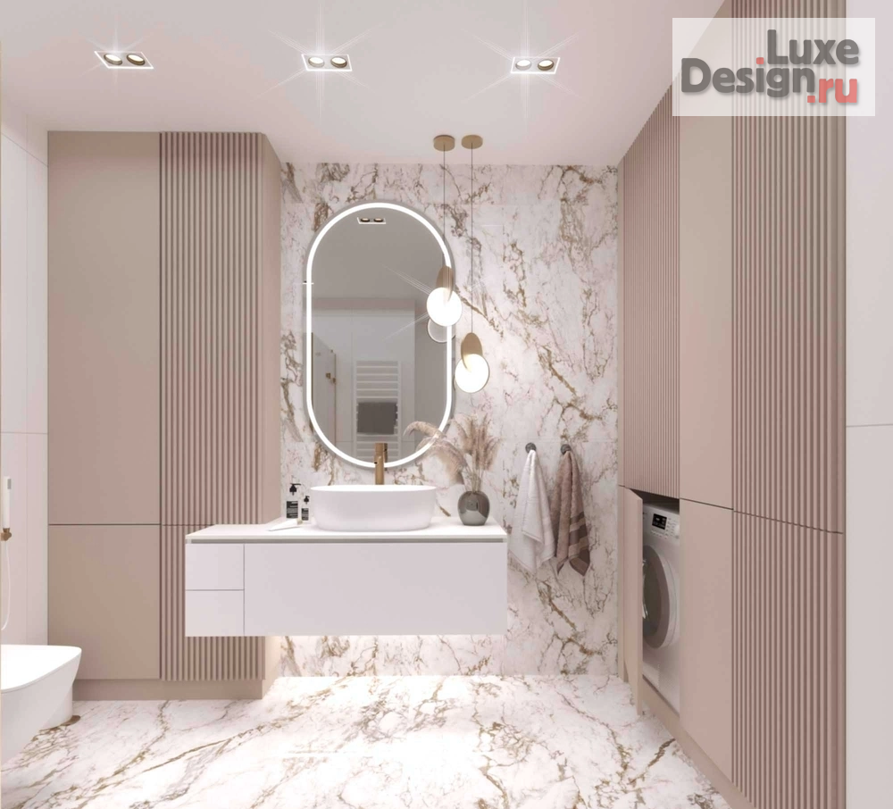 Дизайн интерьера квартиры "Дизайн-проект квартиры общей площадью 94,0 м2" (фото 14)