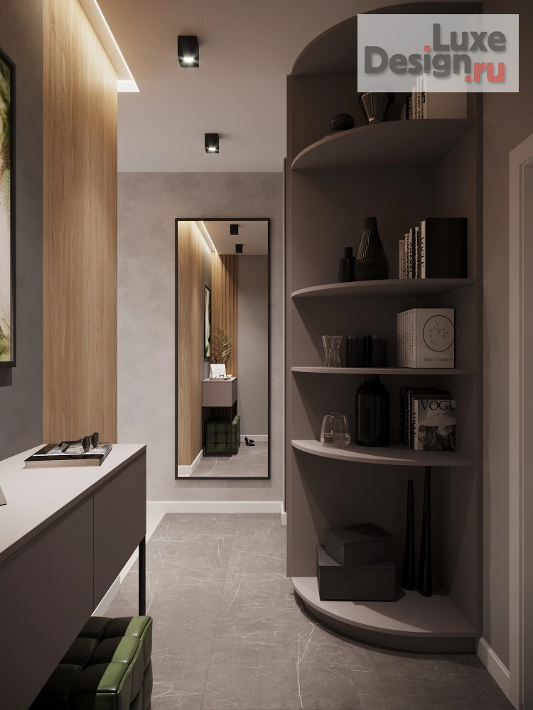 Дизайн интерьера квартиры "1 этаж 2-этажной квартиры в Уфе" (фото 9)