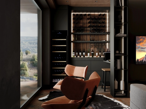 Дизайн интерьера в Уфе "Дом 200 м. кв.  для отдыха в Сочи"