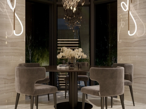 Дизайн интерьера пентхауса в Уфе "Пентхаус в Санк-Петербурге "