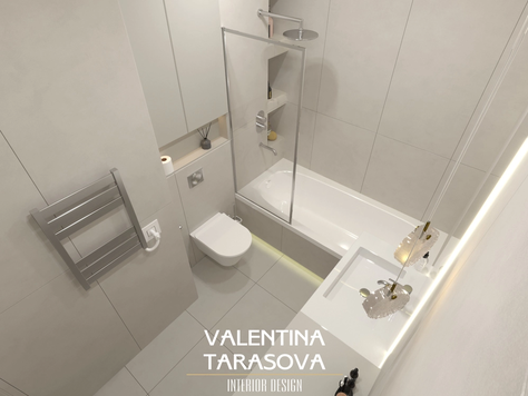 Дизайн интерьера в Уфе "Санузел"