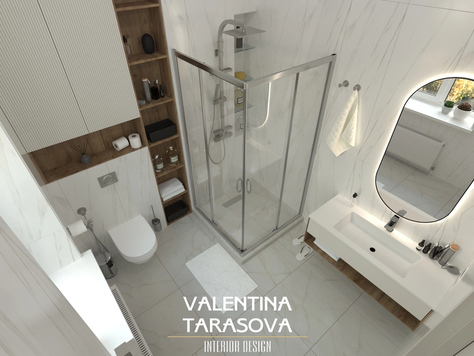 Дизайн интерьера в Уфе "Санузел"